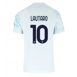 Fotbalové Dres Inter Milan Lautaro Martinez #10 Venkovní Oblečení 2025-26 Krátký Rukáv